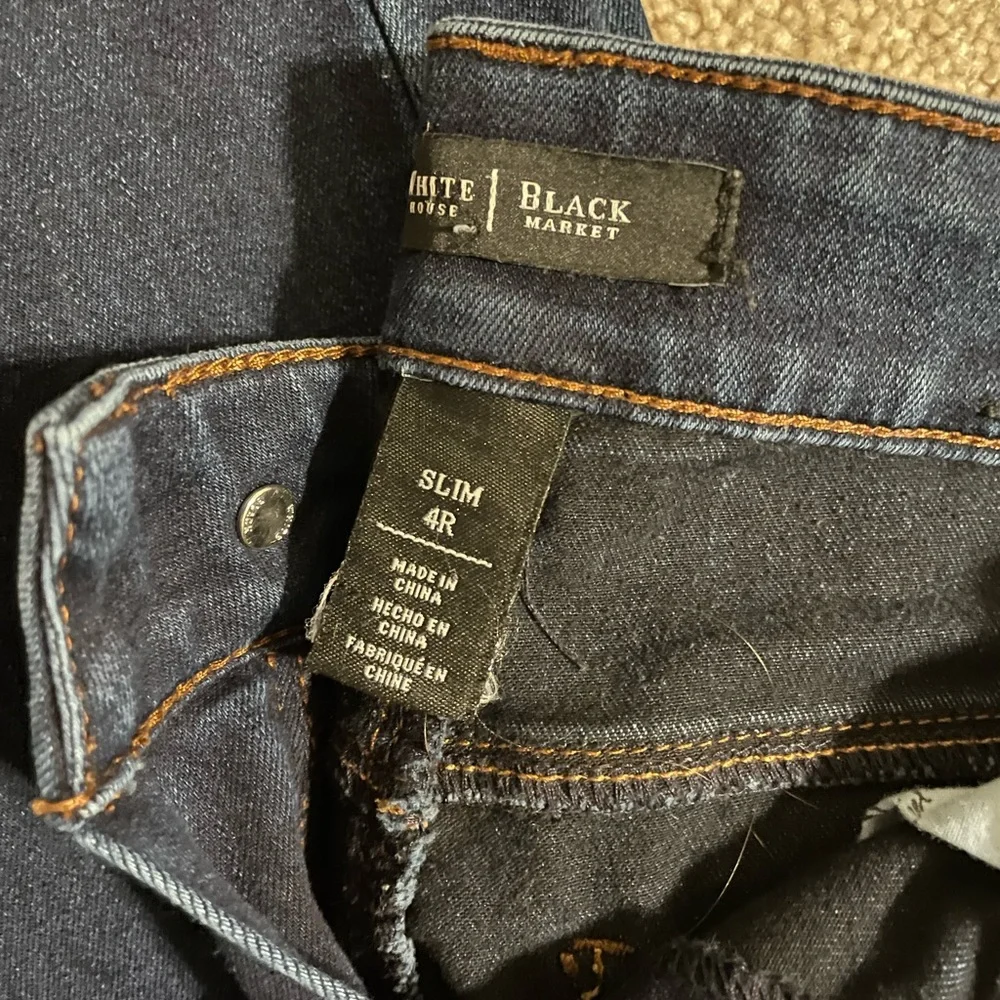 White House Black Market Slim Jeans - Picture 3 of 3